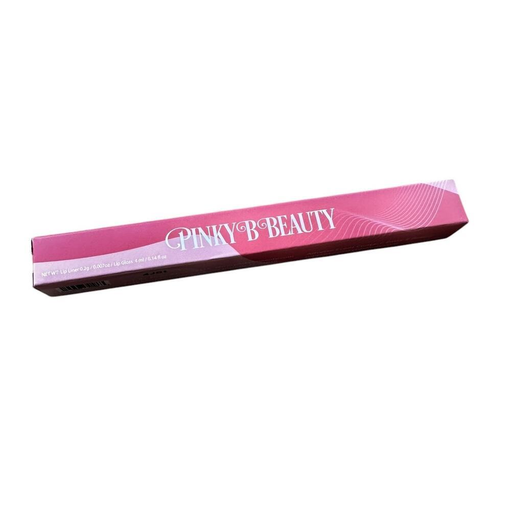 Pinky B Beauty "Open Heart" Lip Liner/Gloss Stick Combo, Pink, Full Size - Picture 5 of 6